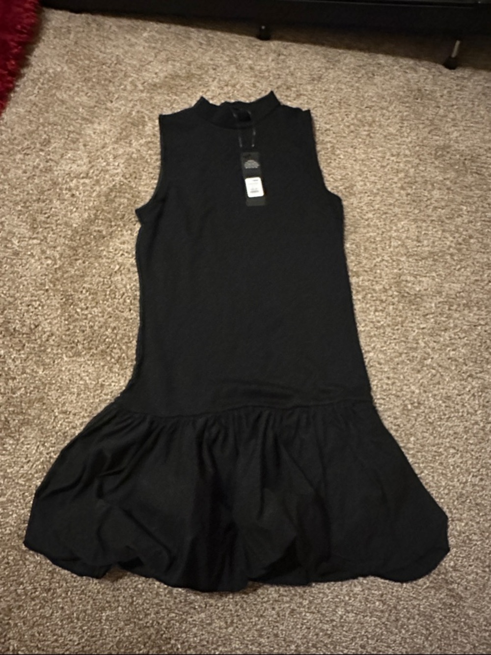 Fashion Nova Black Sleeveless Mini Dress